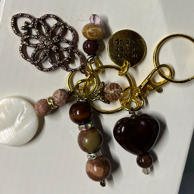 Designer Beaded Keychains