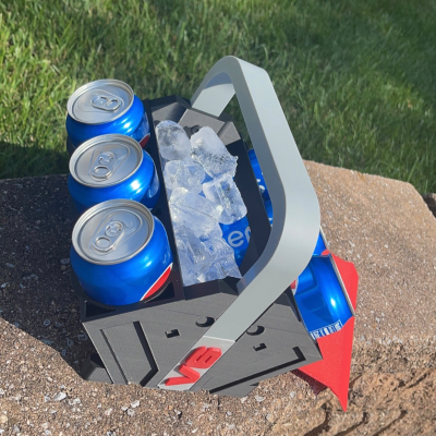3d Printed V6 & V8 Engine Block Can Coolers