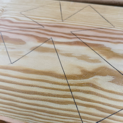 Wooden Layered Cross