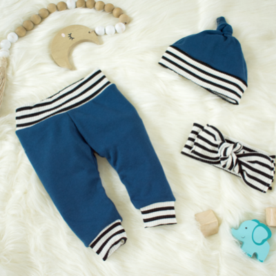 Navy Baby Clothing Set