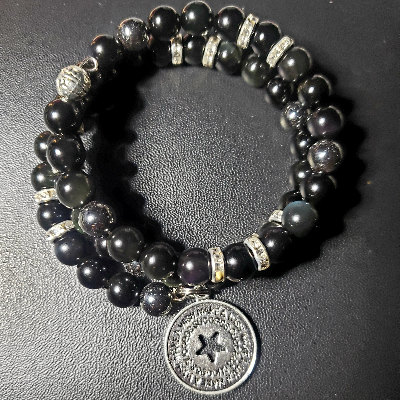 Crystal Memory Wire Bracelets