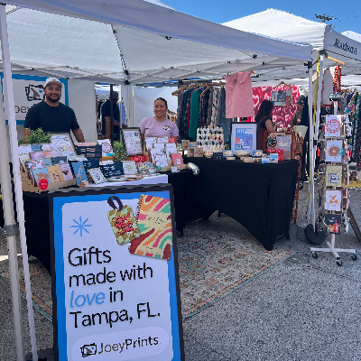 10x10 Booth Setup