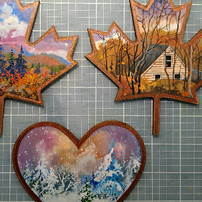 Hand-Painted Magnets