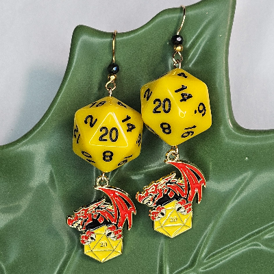 Nerdy Interests And Hobby Dangle Earrings