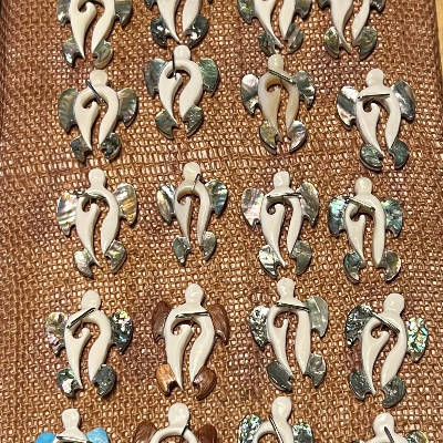 Maori Bone Hooks Hand Carved