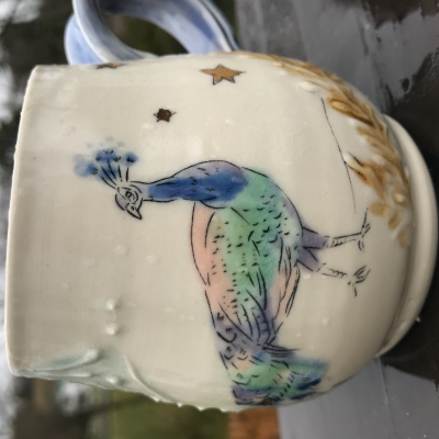 Wheel Thrown Porcelain Mug