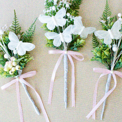 Butterfly Embellishments — Set Of Three