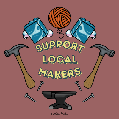 Support Local Stickers