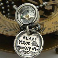 "Blaze Your Way" Compass Design