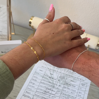 14k Gold Filled And Sterling Silver Permanent Bracelets