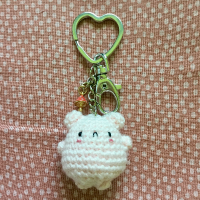 Baby Animal Crochet Keychain
