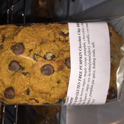 Gluten Free And Vegan Pumpkin Loaf