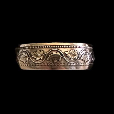 Canada Large Cent Leaf Coin Ring