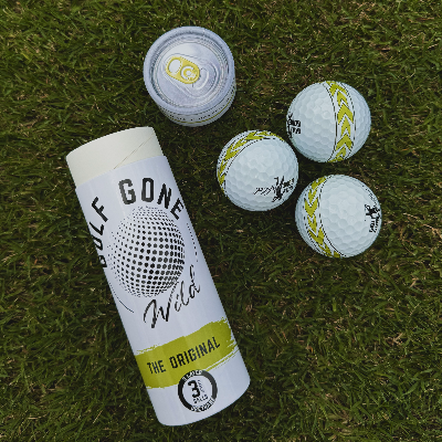 Golf Gone Wild Golf Ball Seltzer Sleeve