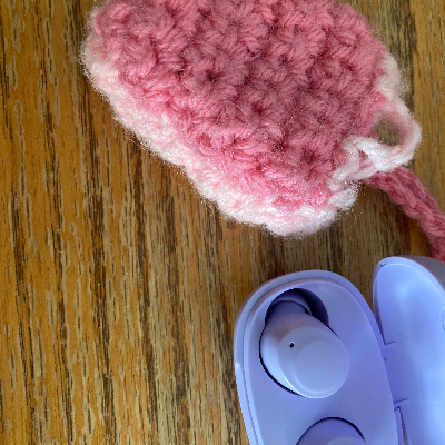 Crochet Earbud Case