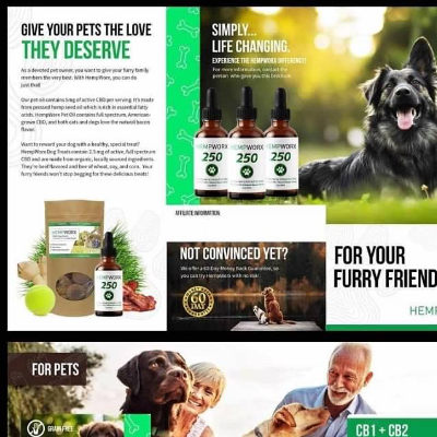 Hempworx for clearance dogs