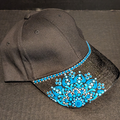 Handmade Hand Painted Ball Caps