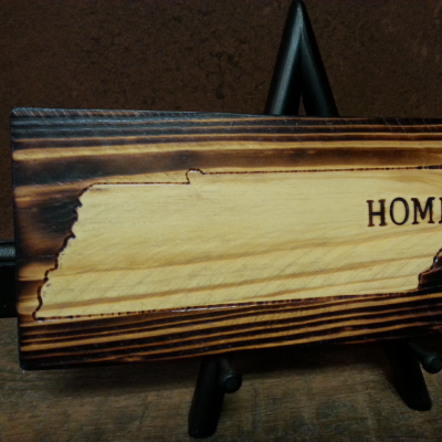 Tennessee Rustic Home Decor Sign