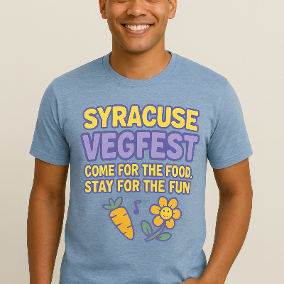 T-Shirt - Syracuse Vegfest Fundraiser