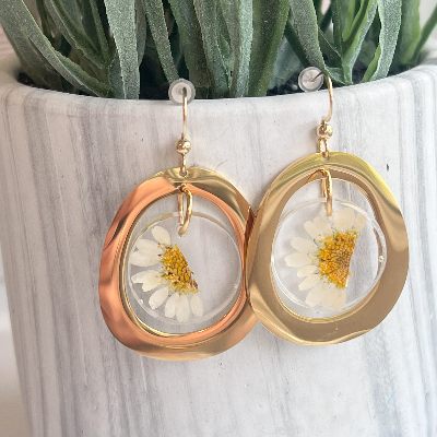 Sunflower Earrings