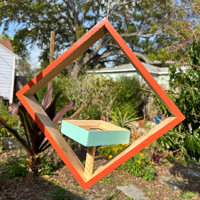 Diamond Bird Feeder