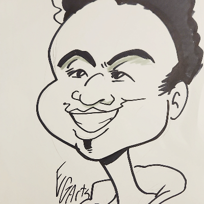 B/W Caricature