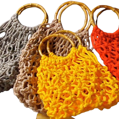 Market Macrame Shoppers Bag