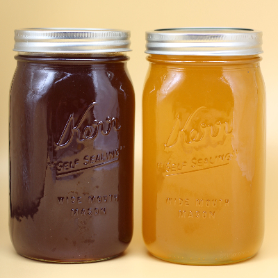 Quart Jar- Raw Honey