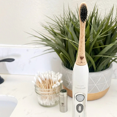 Bamboo Electric Toothbrush Heads