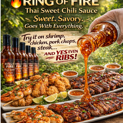 #1 Best Seller: Ring Of Fire Thai Sweet Chili Sauce