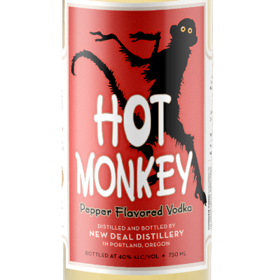 Hot Monkey Pepper-Flavored Vodka