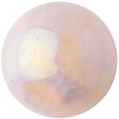 Rose Aura Quartz Sphere