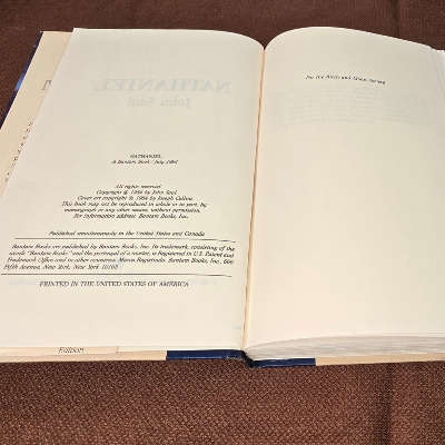 Nathaniel Hardback Book