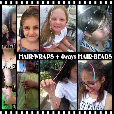 Hair-Wraps And Hair-Beads