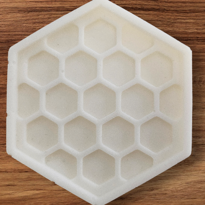 Honeycomb Shaped Goatsmilk And Honey Soap Bar