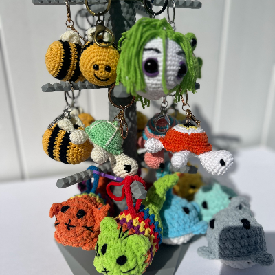 Handmade Crochet Keychain