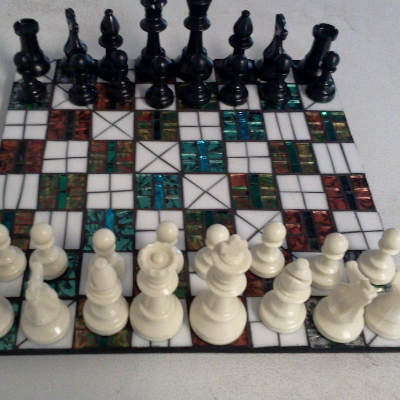 Mosaic Chess Sets