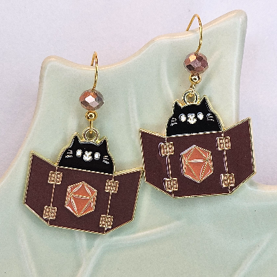 Nerdy Interests And Hobby Dangle Earrings