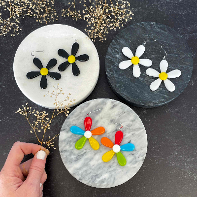 Xl Flower Power | Daisy Statement Earrings