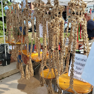 Extra-Wide Jute Plant Hangers