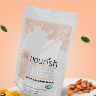 Nourish Instant Plant Based Protein Pudding Mix