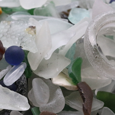Lake Erie Beach Glass Sun Catcher