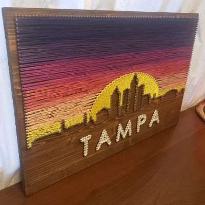 Custom Sunset Skyline - Tampa