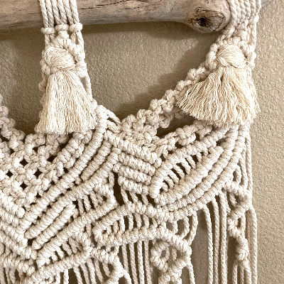 Boho Macrame Wall Hanging