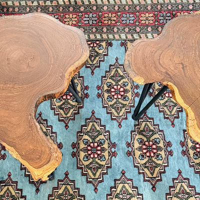 Matching Teak Endtables