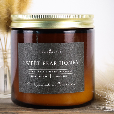 Sweet Pear Honey Candle