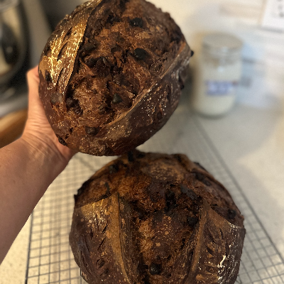 Double Chocolate Sourdough Bread