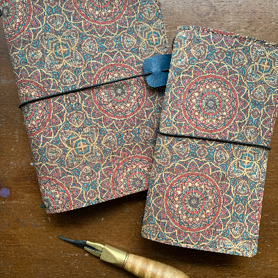 Cork And Leather Travelers Notebooks