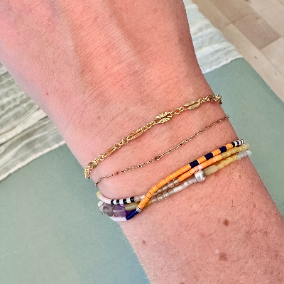 14k Gold Filled And Sterling Silver Permanent Bracelets