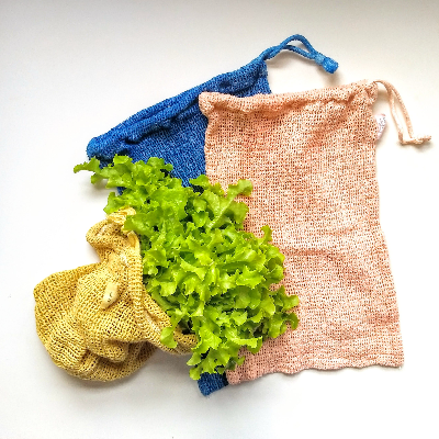 Mesh Produce Bag - Botanically Dyed